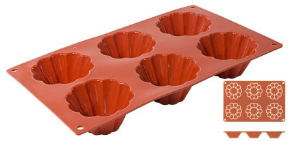 Backmatte Briochette, 8/4 cm Contacto - CPGASTRO