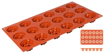 Backmatte Gugelhupf 4 cm Contacto - CPGASTRO