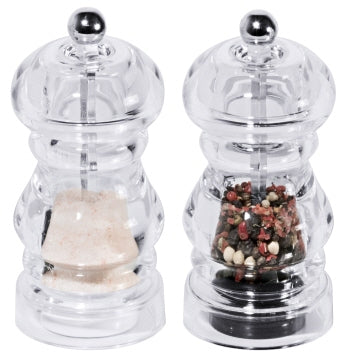 Salz-/Pfeffermühle Set 12 cm aus Acryl Contacto - CPGASTRO
