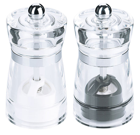 Contacto Salz-/Pfeffermühlen-Set klar 10 cm