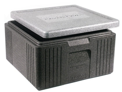 Thermobox grau/schwarz 21 l außen 40x40x22 cm Contacto - CPGASTRO