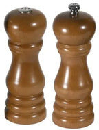Set Salzstreuer/Pfeffermühle dunkelbraunes Holz 16 cm - CPGASTRO
