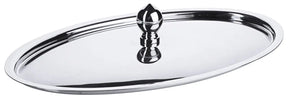 Edelstahl Knopfdeckel oval /260 - CPGASTRO