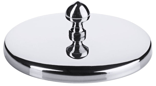 Contacto Edelstahl Knopfdeckel /070 