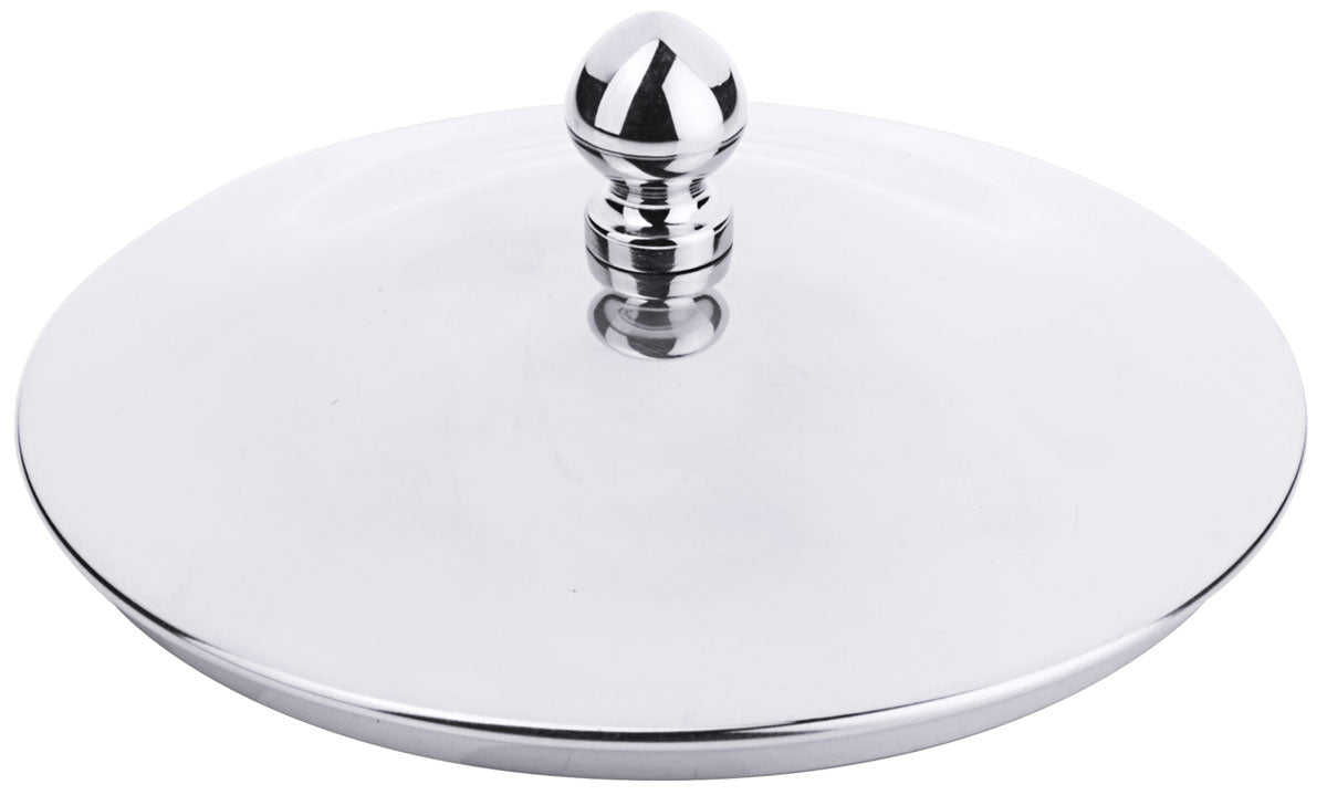 Contacto Edelstahl Knopfdeckel /140 