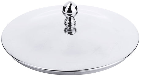 Contacto Edelstahl Knopfdeckel /180 