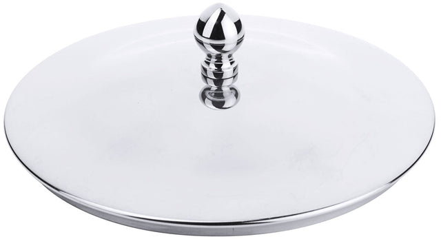 Contacto Edelstahl Knopfdeckel /180 