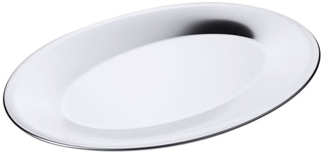 Contacto Edelstahl Buffet-Platte oval 51 cm 