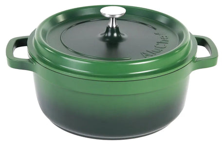 Contacto AluChef® Cocotte rund 28 cm / schwarz