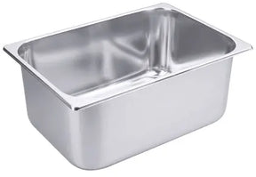 Edelstahl Eisbehälter breit 15 cm - CPGASTRO