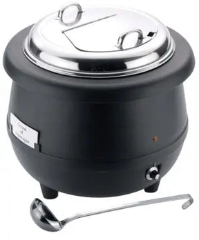 Edelstahl Suppenstation 10 l elektrisch mit Schöpfkelle - CPGASTRO