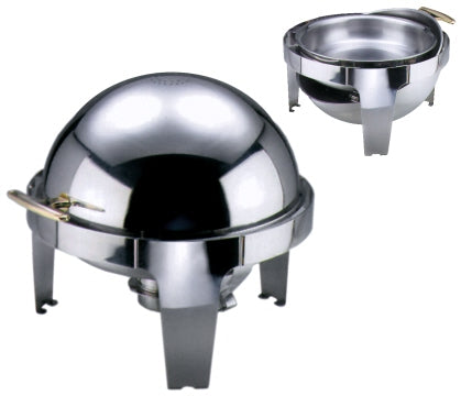 Contacto Edelstahl Roll-Top Chafing Dish mit elektr Heizplatte 7098/002
