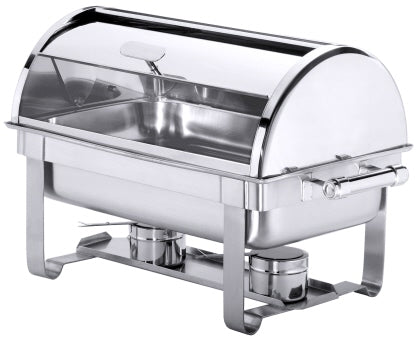 Contacto Edelstahl Roll-Top Chafing Dish reguliert elektrisch beheizbar