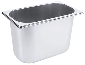 Eisbehälter 265 x 160 x 170 mm aus Edelstahl 18/10 - CPGASTRO