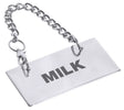 Contacto Schild für Kannen MILK