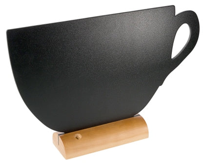 Aufsteller Schreibtafel Tasse Contacto - CPGASTRO