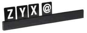 Buchstabenleiste schwarz - CPGASTRO