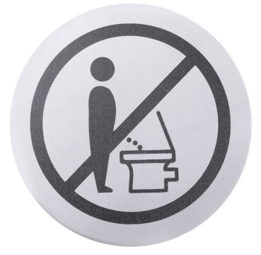 Toiletten-Türsymbol BITTE SETZEN Contacto - CPGASTRO