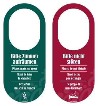 Türschild Bitte nicht stören grün/rot Contacto - CPGASTRO
