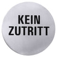 Türsymbol KEIN ZUTRITT Contacto - CPGASTRO