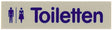Wortschild TOILETTEN Contacto - CPGASTRO