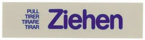 Wortschild ZIEHEN - CPGASTRO