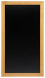 Contacto Wandkreidetafel teakfarben 100 cm