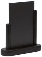 Tischtafel 10x15 cm schwarz - CPGASTRO