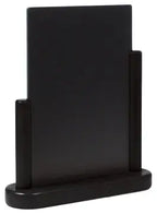 Tischtafel 15x21 cm schwarz - CPGASTRO