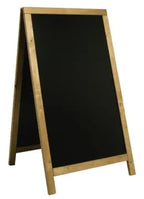 Edelstahl Doppeltafel 120 cm teak - CPGASTRO