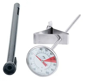Edelstahl Milchschaum-Thermometer 16,5cm - CPGASTRO