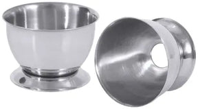 Edelstahl Eierbecher mit Loch 4 cm - CPGASTRO