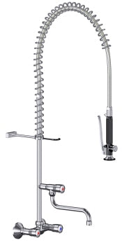 Geschirrspülbrause mit Wandmischbatterie Contacto - CPGASTRO