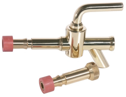 Zapfschlaghahn aus Messing, sowie Ventil Gastronics - CPGASTRO