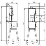 Knochensäge C/E205 Sägeblatt 2000 mm Superior Line Gastronics - CPGASTRO