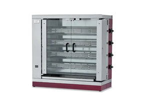 GGF G-4S Gas-Hähnchengrill – Professioneller Edelstahl Grillofen für Gastronomie Grillhähnchen - CPGASTRO
