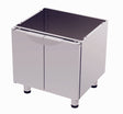 Untergestell Kochserie 600er mit Tür 600x600x610 mm Gastronics - CPGASTRO