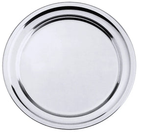 Edelstahl Bratenplatte rund 21 cm - CPGASTRO