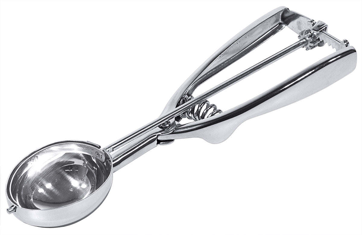 Edelstahl Portionierer oval 1/30 l