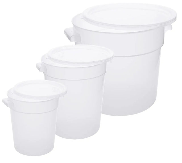 Vorratsdose rund lebensmittelgeeignet 4-15 Liter - CPGASTRO