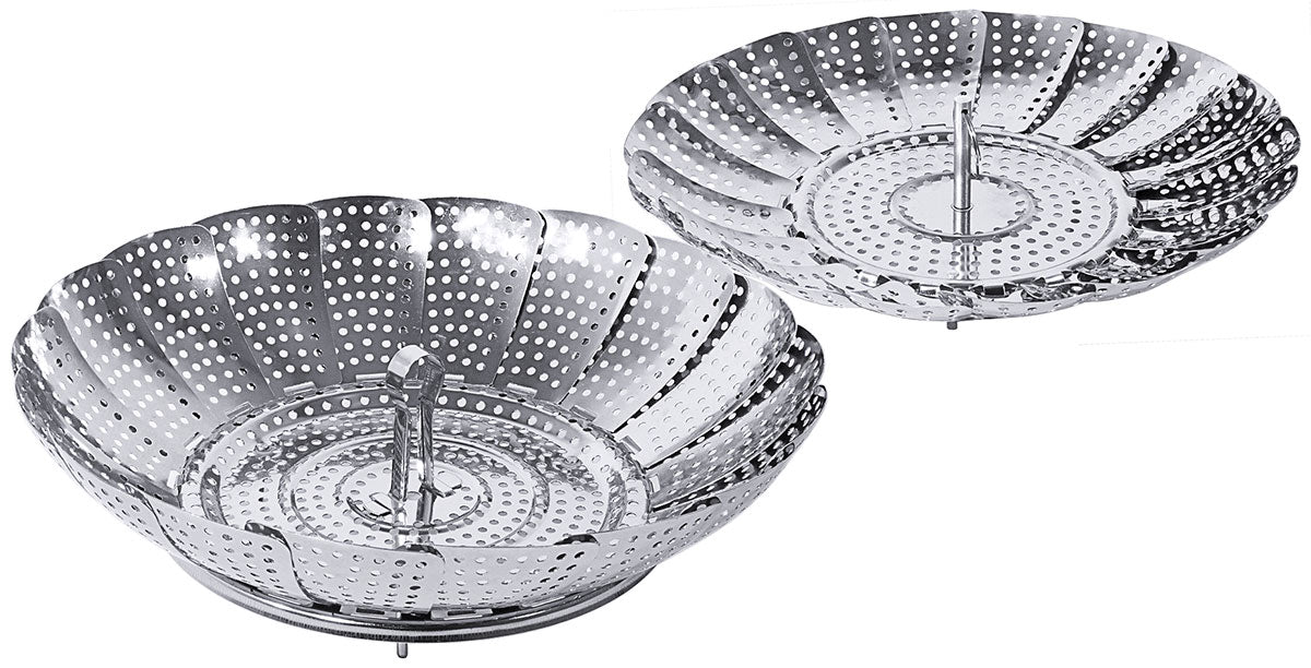 Edelstahl Gemüsedämpf-Einsatz Ø 14-23 & 18-27 cm
