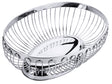 Edelstahl Obstkorb oval 22 cm Contacto - CPGASTRO