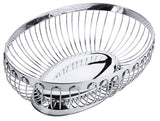 Edelstahl Obstkorb oval 22 cm Contacto - CPGASTRO