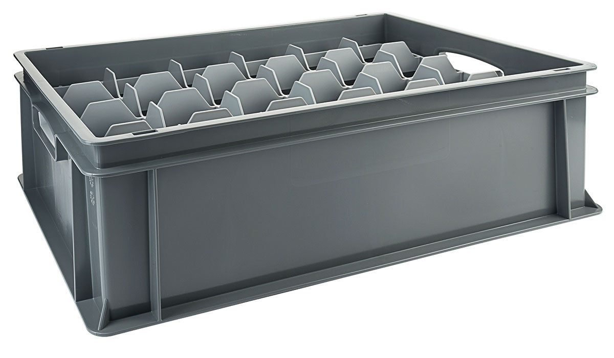 Einsatz für 40 Gläser unten für  Transportkästen 60 x 40 cm Contacto - CPGASTRO