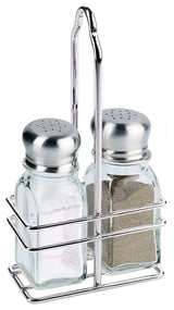 Menage Salz/Pfeffer inklusive Halter - CPGASTRO