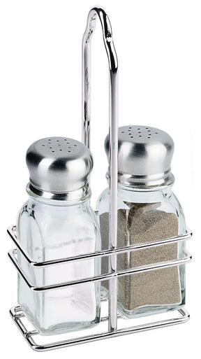Menage Salz/Pfeffer inklusive Halter - CPGASTRO