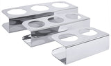 Edelstahl Gestell für Quetschflaschen 5,5-7,2cm 2 / 3 Loch Contacto - CPGASTRO
