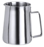 Edelstahl Milch-/Wasserkanne 0,3 bis 0,65 Liter schwere Qualität - CPGASTRO