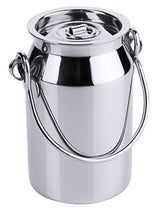 Edelstahl Milchkanne 0,5 bis 5 Liter mit Deckel Contacto - CPGASTRO