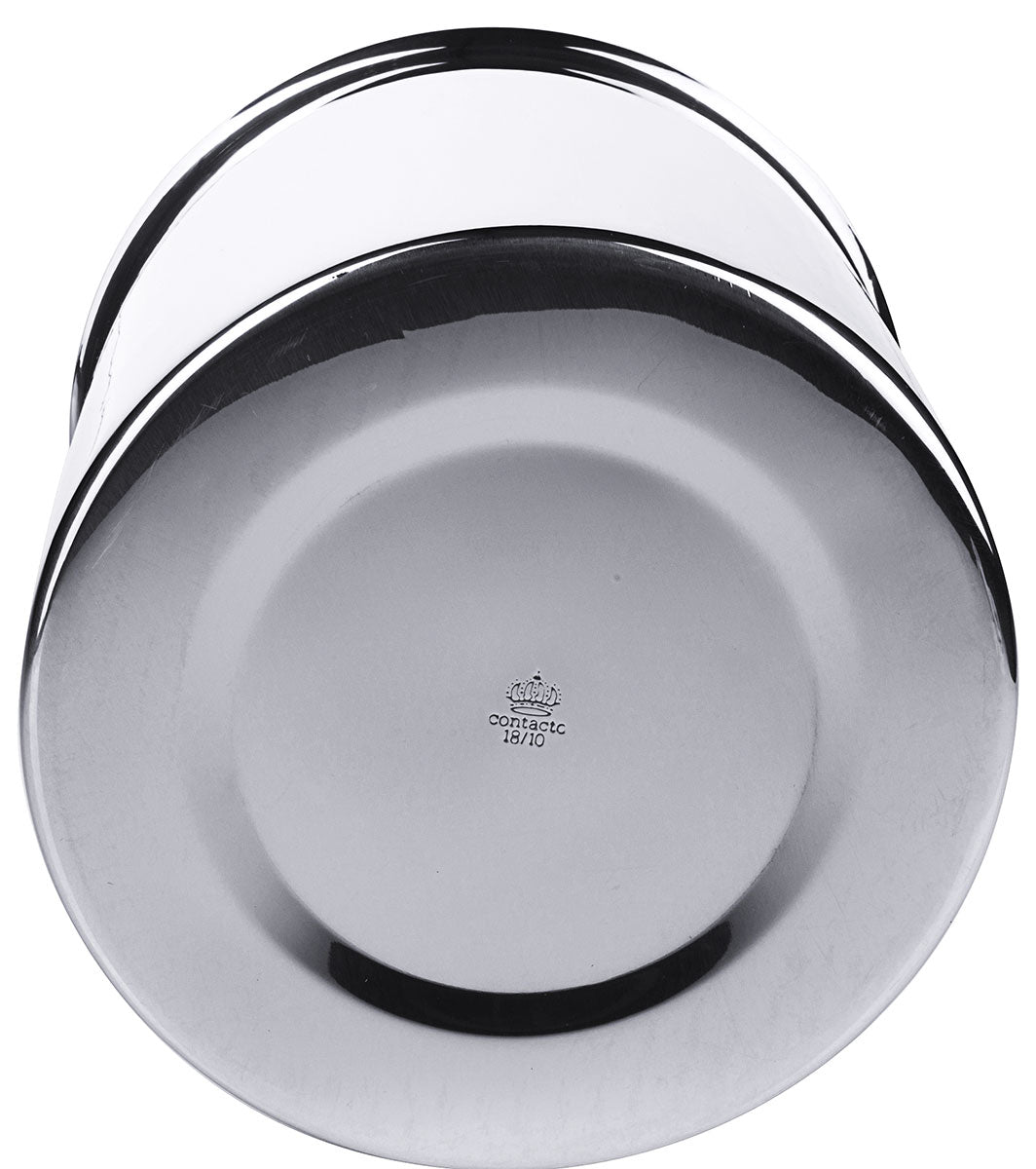 Edelstahl Zylindrischer Behälter 1 bis 10 Liter ohne Griffe